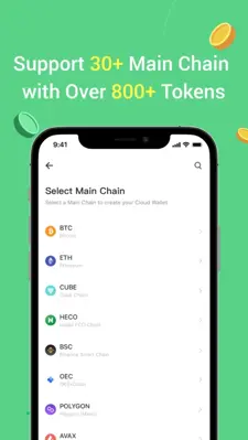 iToken Secure Crypto Wallet android App screenshot 2